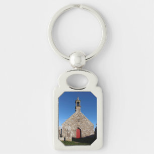 Notre Dame de Bon Voyage in Plogoff Keychain