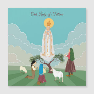 Notre-Dame de Fatima et la carte des trois bergers