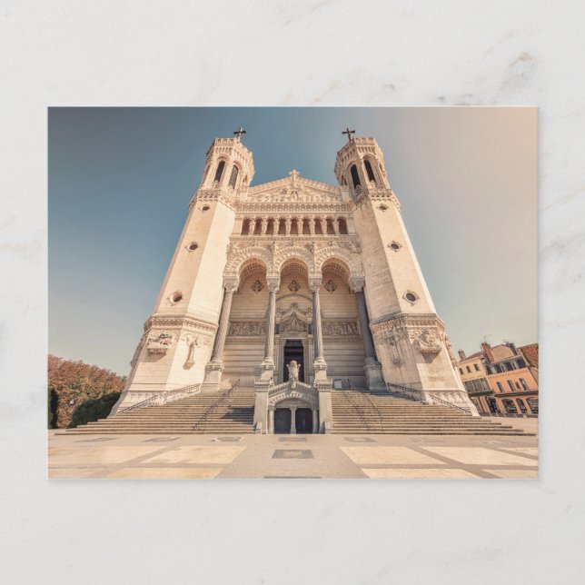 Notre-Dame de Fourvière basilica Postcard (Front)
