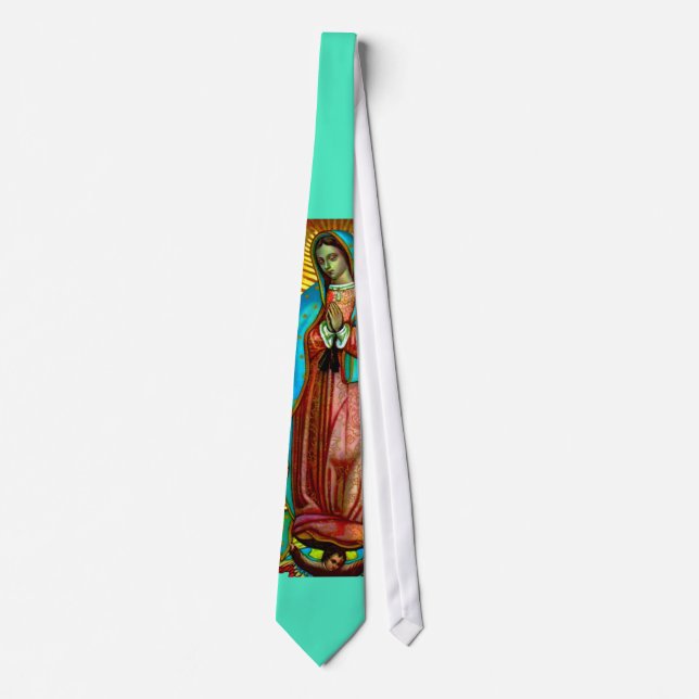 Notre-Dame de Guadalupe Cravate des hommes (Devant)