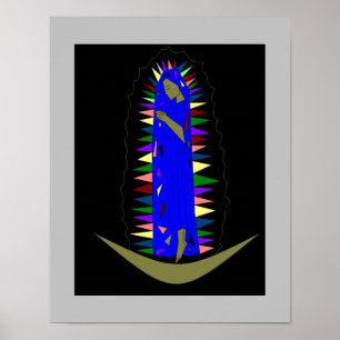 NOTRE DAME DE GUADALUPE POSTER