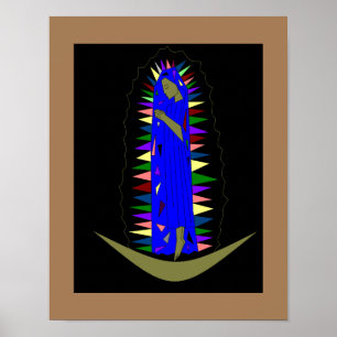 NOTRE DAME DE GUADALUPE POSTER