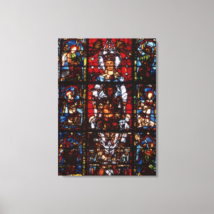 Notre-Dame de la Belle Verriere Canvas Print