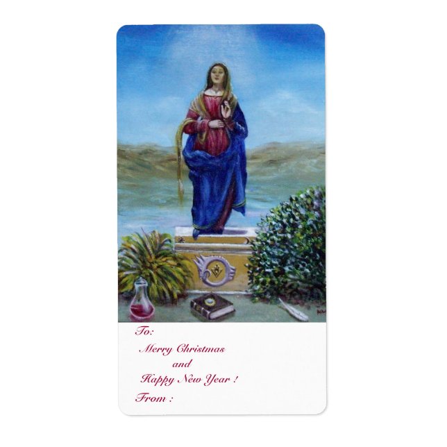 NOTRE DAME DE LA LUMIÈRE Vierge de l'Immaculée Con (Devant)