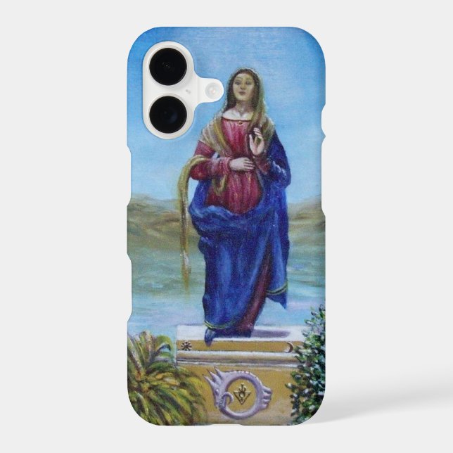 NOTRE DAME DE LA LUMIÈRE Vierge de l'Immaculée Con (Verso)