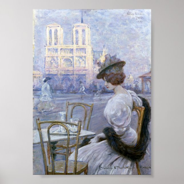 Notre Dame de Paris, 1907 Poster (Front)