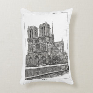Notre Dame de Paris  Accent Pillow