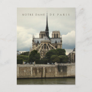 Notre Dame de Paris Cathedral Postcard