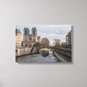 Notre Dame de Paris, France Canvas Print
