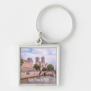 Notre Dame de Paris France Catholic cathedral Keychain