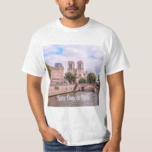 Notre Dame de Paris France Catholic cathedral T-Shirt