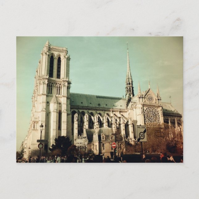 Notre Dame de Paris (France) Postcard (Front)