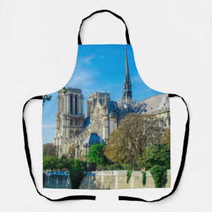 Notre Dame de Paris in France Apron