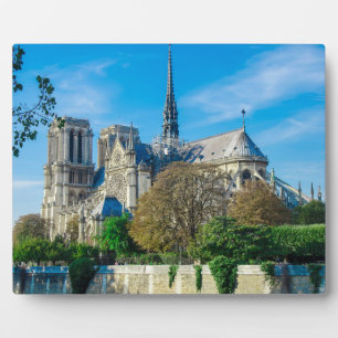 Notre Dame de Paris in France Plaque