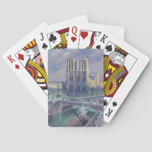 Notre-Dame de Paris (Parisian Cathedral, France) Playing Cards
