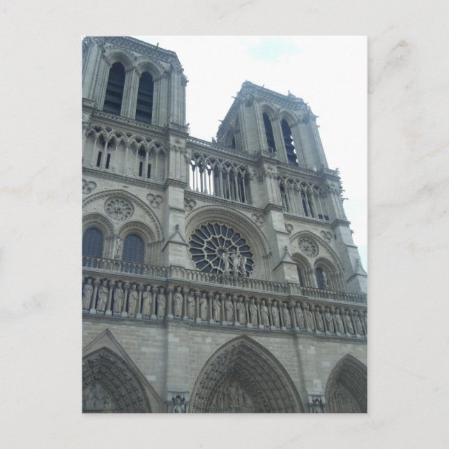 Notre Dame de Paris Postcard (Front)