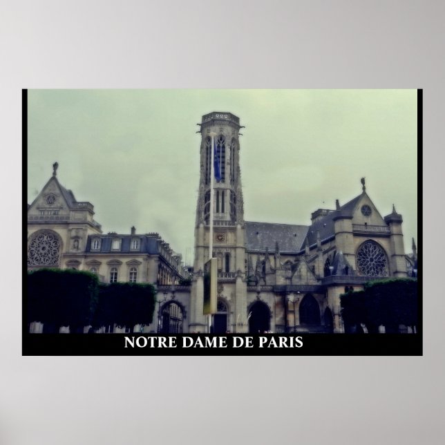 NOTRE DAME DE PARIS poster (Front)