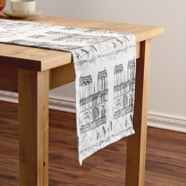 Notre Dame de Paris Short Table Runner (In Situ)