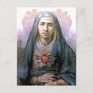 Notre Dame des Douleurs Carte Sainte