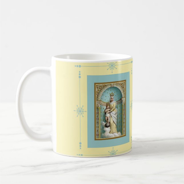 Notre Dame des Victoire w/Jesus Coffee/Te Coffee Mug (Left)