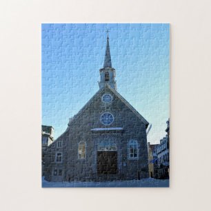 Notre Dame des Victoires, Old Quebec City, Canada Jigsaw Puzzle