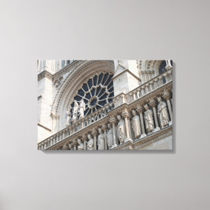 Notre Dame detail Canvas Print