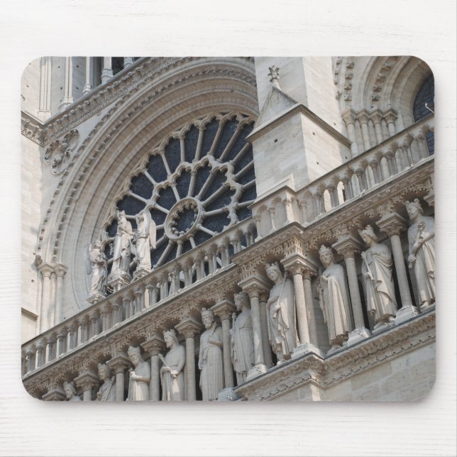 Notre Dame detail Mouse Pad (Front)
