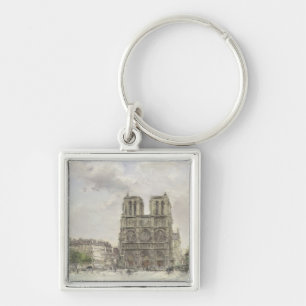 Notre Dame Keychain