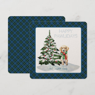 Notre Dame Marching Band Tartan Happy Pawlidays 