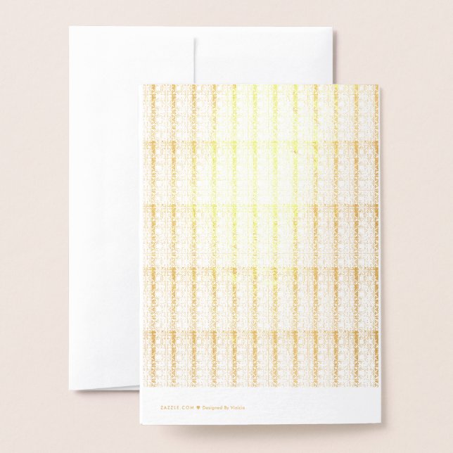 Notre Dame Marie, Aide des chrétiens Carte Foil (Derrière avec enveloppe)