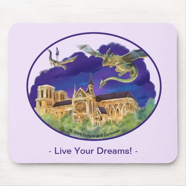 Notre Dame Mousepad - Dreams (Front)
