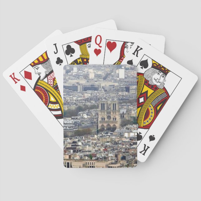Notre Dame Paris France Playing Cards (Back)