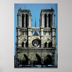 Notre Dame Paris France Poster