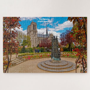 Notre Dame Paris. Jigsaw Puzzle