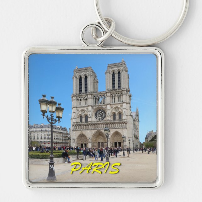 Notre Dame PARIS Keychain (Front)