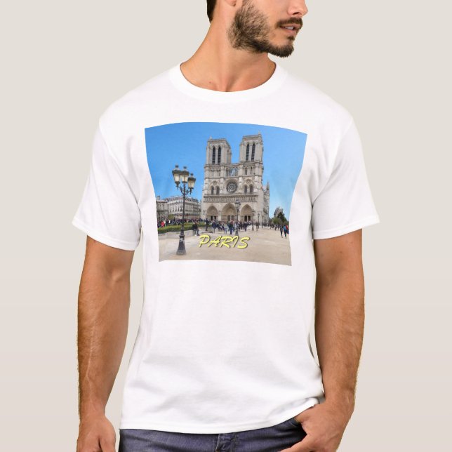 Notre Dame PARIS T-Shirt (Front)