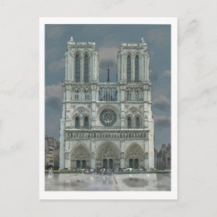 Notre Dame post card