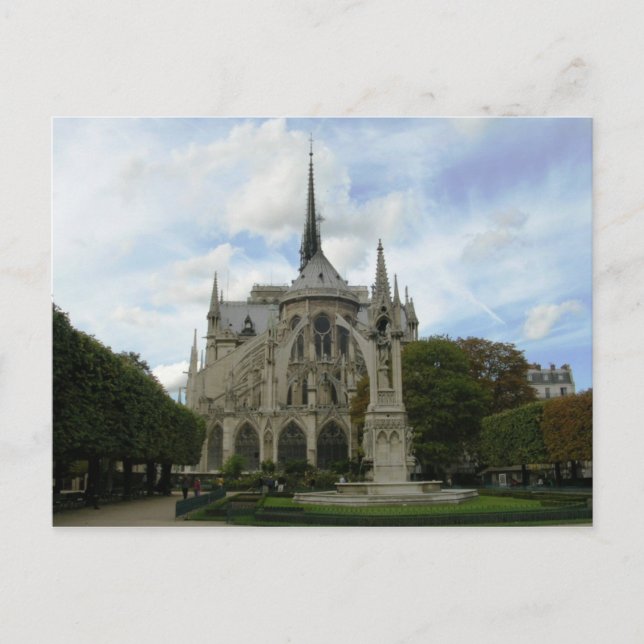 Notre Dame Postcard (Front)
