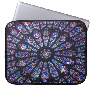 Notre Dame Rose Window Electronics Bag