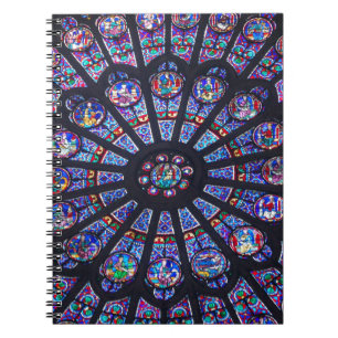 Notre Dame Rose Window Notebook