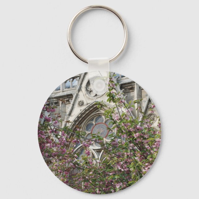Notre Dame spring Keychain (Front)