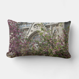 Notre Dame spring Lumbar Pillow