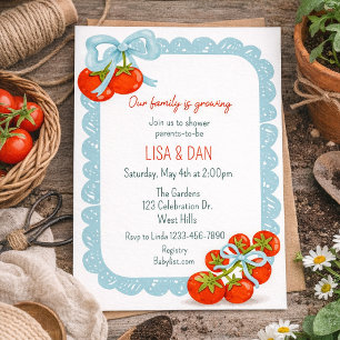 Notre Famille S'agrandit Invitation à une Baby Sho