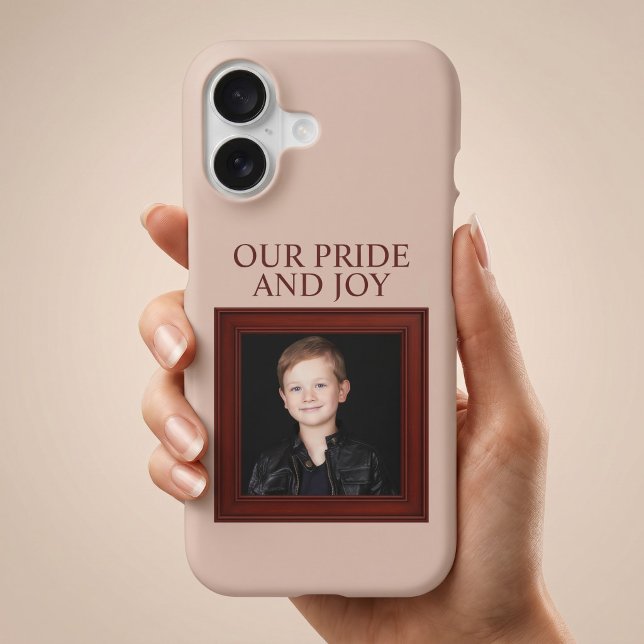 Notre Fierté Et Joie Photo D'enfant Personnalisée (Créateur téléchargé)