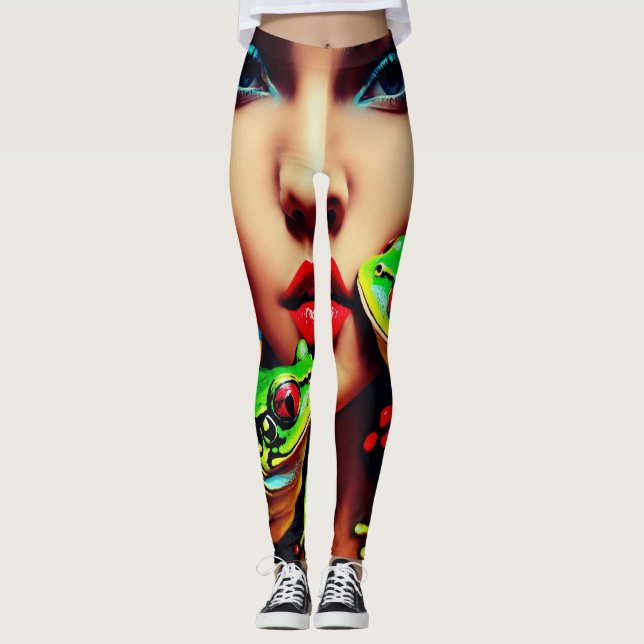 notre Guide Ultimate pour les leggings de mode uni (Devant)