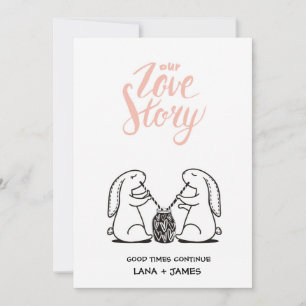 Notre histoire d'amour Carte Valentines
