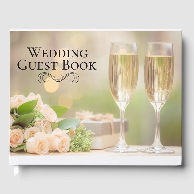 Notre livre d'hôtes Mariage (Recto)