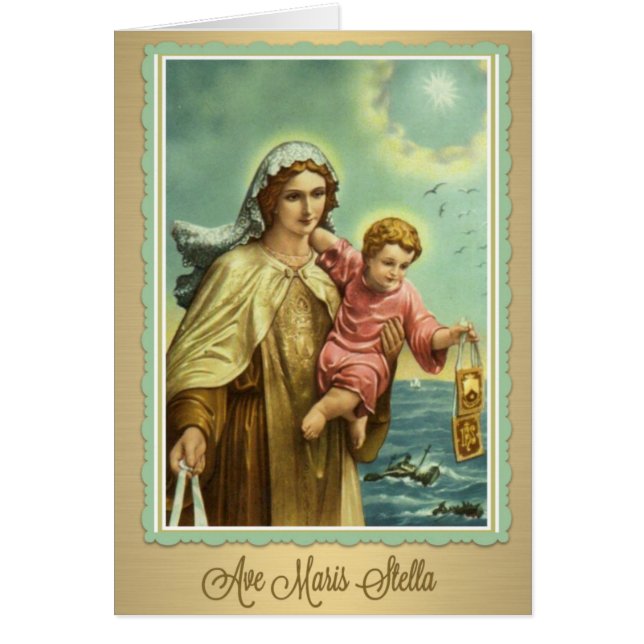 Notre Madame d'avenue Maris Stella du mont Carmel (Devant)