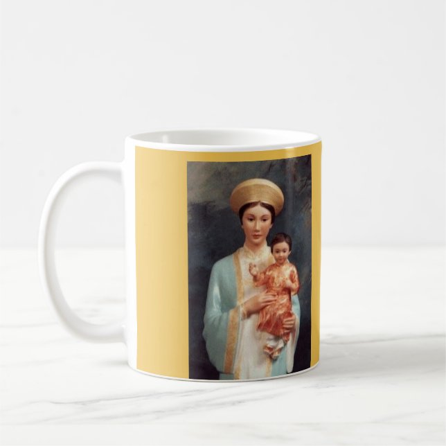 Notre Madame de tasse Đức Mẹ LaVang Cốc de LaVang (Gauche)