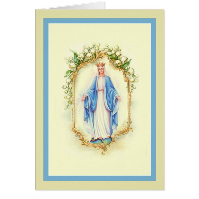 Notre Madame des fleurs de Vierge Marie de grâce (Devant)
